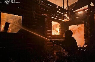 Шахед влучив у будинок на Київщині: моторошні кадри атаки (відео)