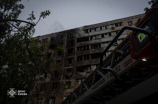 Рятувальні роботи після нічної ворожої атаки на Київ завершено (фото)