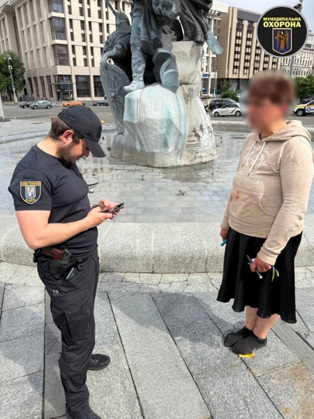 На Майдані Незалежності за день затримано трьох людей за хуліганство біля Алеї Героїв 