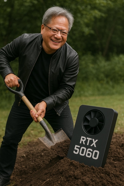 
			Ніяких оглядів RTX 5060? NVIDIA не надаватиме драйверів пресі до запуску відеокарти			