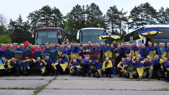 Україна повернула 205 воїнів з російського полону 