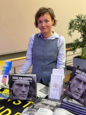 У Нідерландах відбудеться презентація книжки Анастасії Дмитрук «Очі Маріуполя»