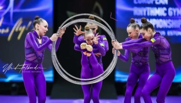 Українські гімнастки виграли перше «золото» на Євро-2025