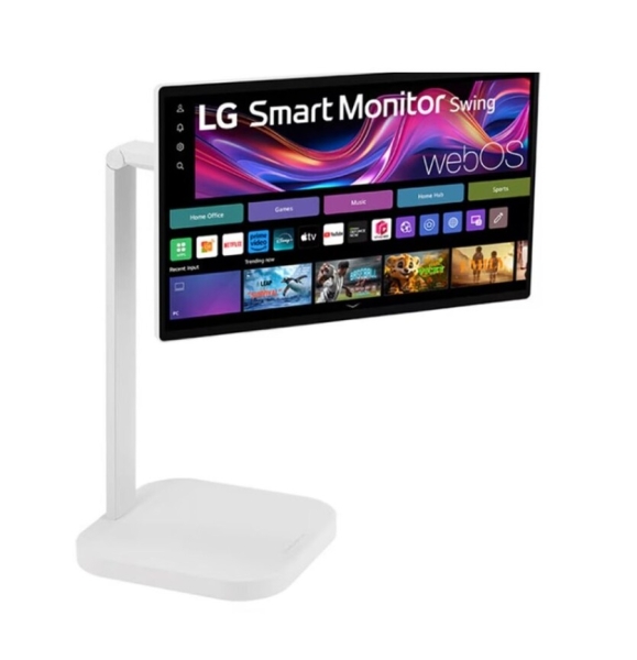 
			LG Smart Monitor Swing 32” 4K — монітори крокують світом на ніжці з колесами			